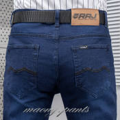 Navy Blue/ Denim stretchable Jeans Pants For Men COD
