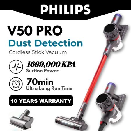 V50 Pro Cordless Vacuum with 10 Year Warranty by BrandXYZ