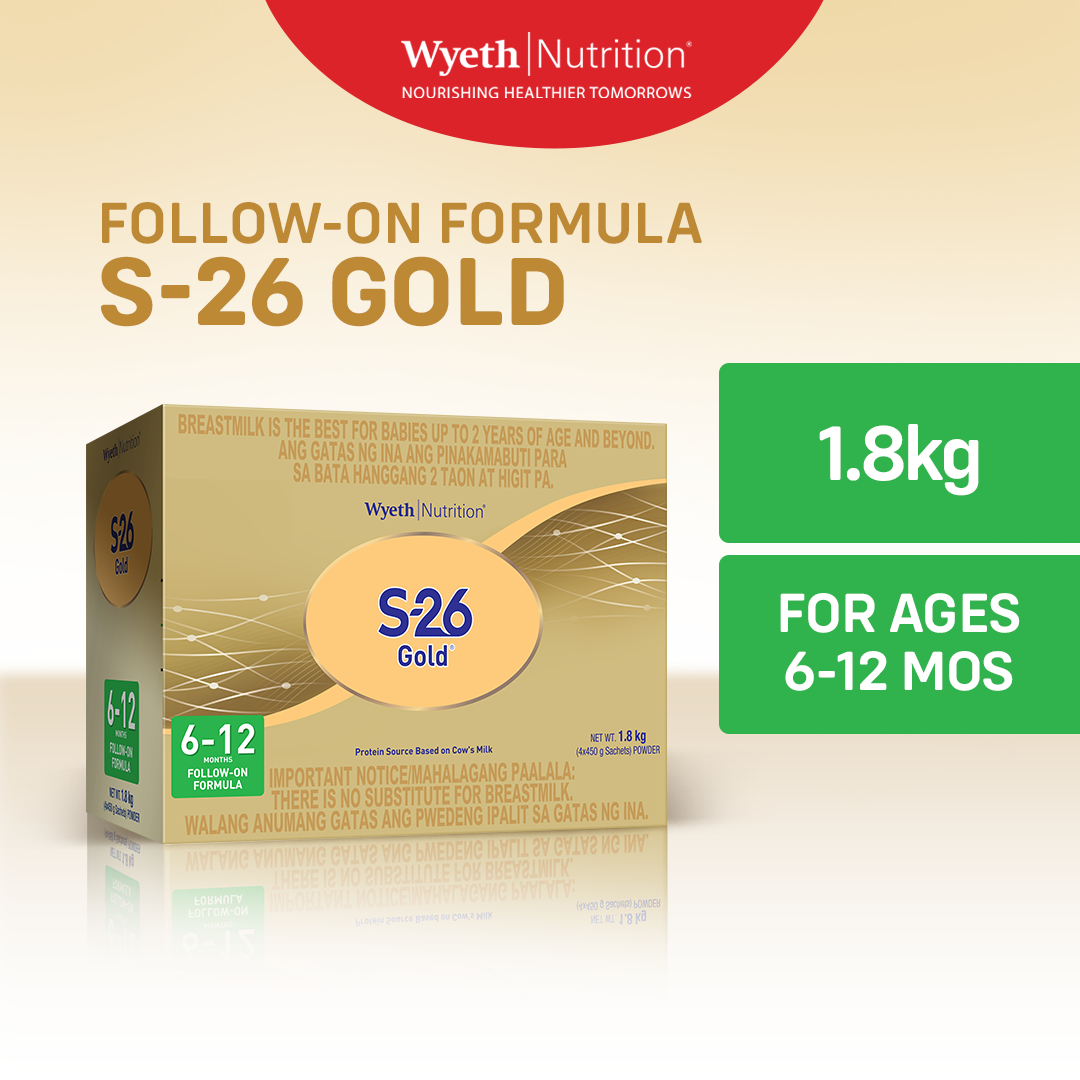 Wyeth Nutrition S-26 GOLD 6-12 months Lazada PH