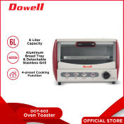 Dowell Oven Toaster DOT-603 6L capacity