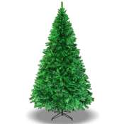 NUVOX 7FT Premium Christmas Tree - Full Bodied with Metal Stand