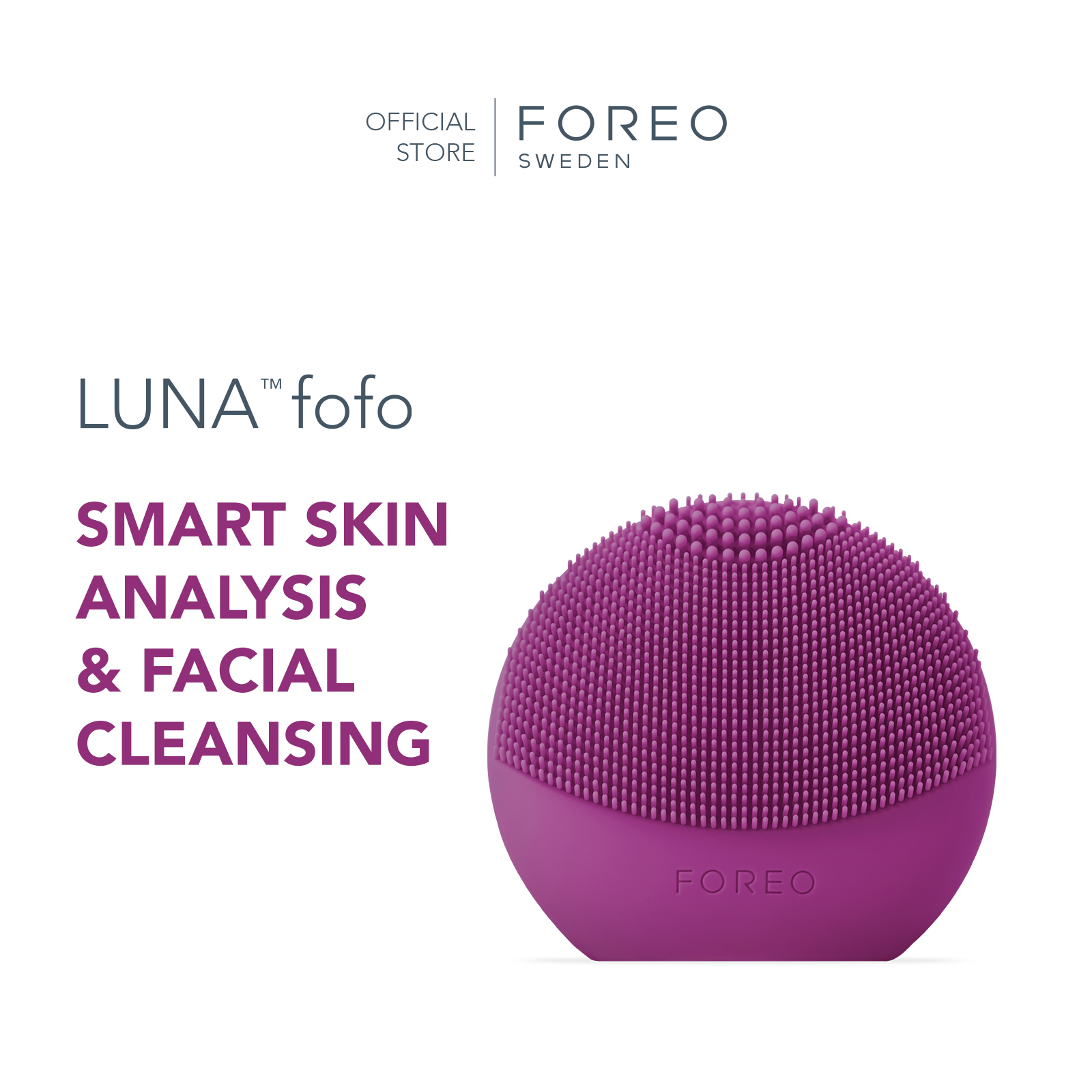 [FREE GIFT | DO NOT PURCHASE] FOREO LUNA Fofo Facial Brush with Skin Analysis