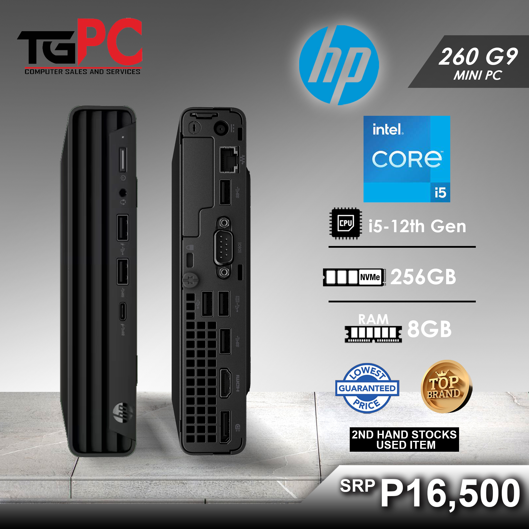 HP Prodesk 400 G7 Small Form Factor PC Intel Core i5-10500 3.1GHz