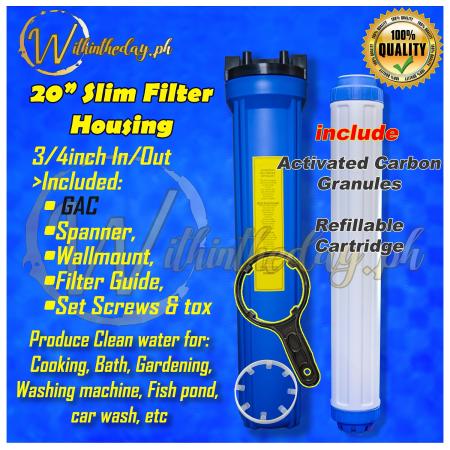 Water Filter Housing Set with Free Filter by 