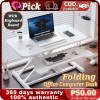 Adjustable Sit-Stand Desk Riser with Keyboard Tray - 