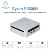 GenMachine AMD Ryzen 5 Mini PC - Windows 10/11, 64GB RAM