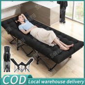 Folding Bed Portable Bed Single Bed With Pullout Bed Heavy Duty Foldable Bed with mattress