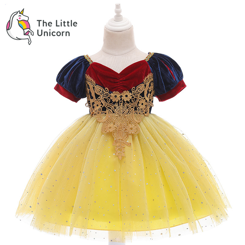 Girl Clothing Unicorn Princess Dress for Kids Girl 7 Year Old on