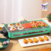 Hotwave Multi-functional Simple Electric Green BBQ Grill