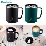 Insulated Coffee Mug - Stainless Steel Camping Mug with Handle
