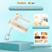 GAABOR x BEAR 5-Speed Hand Mixer with Stainless Steel Beaters