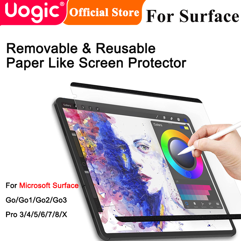 Nano sucker detachable paper like film - Screen Protector - Compatible with  ipad