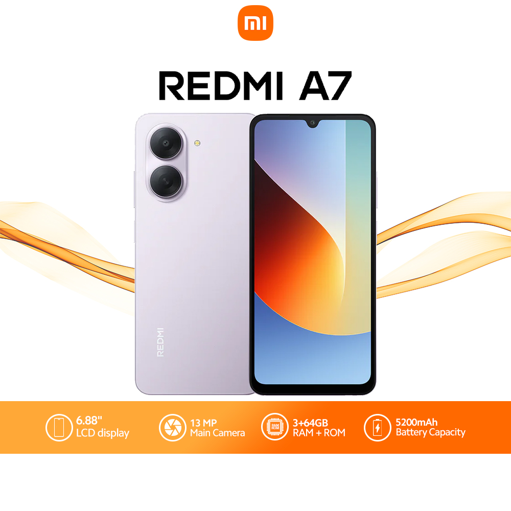 REDMI A7 Immersive 6.88" display 5200mAh battery