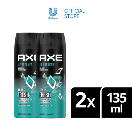Axe Body Spray Ice Breaker 135ml