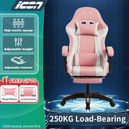 Icon Gaming Chair With Foot Rest Ergonomic Computer Chair Sale Ergonomic Office Chair