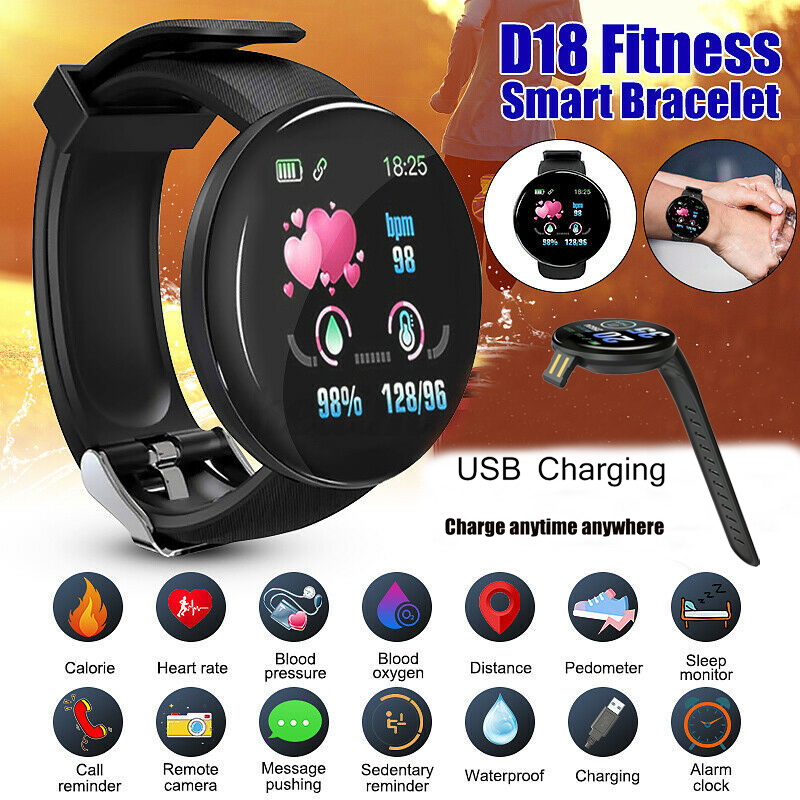 Smartwatch discount d18 características