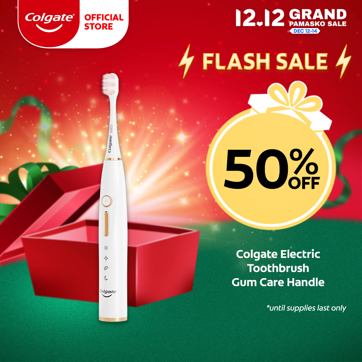 Lazada Philippines - Colgate Electric Toothbrush Gum Care Handle