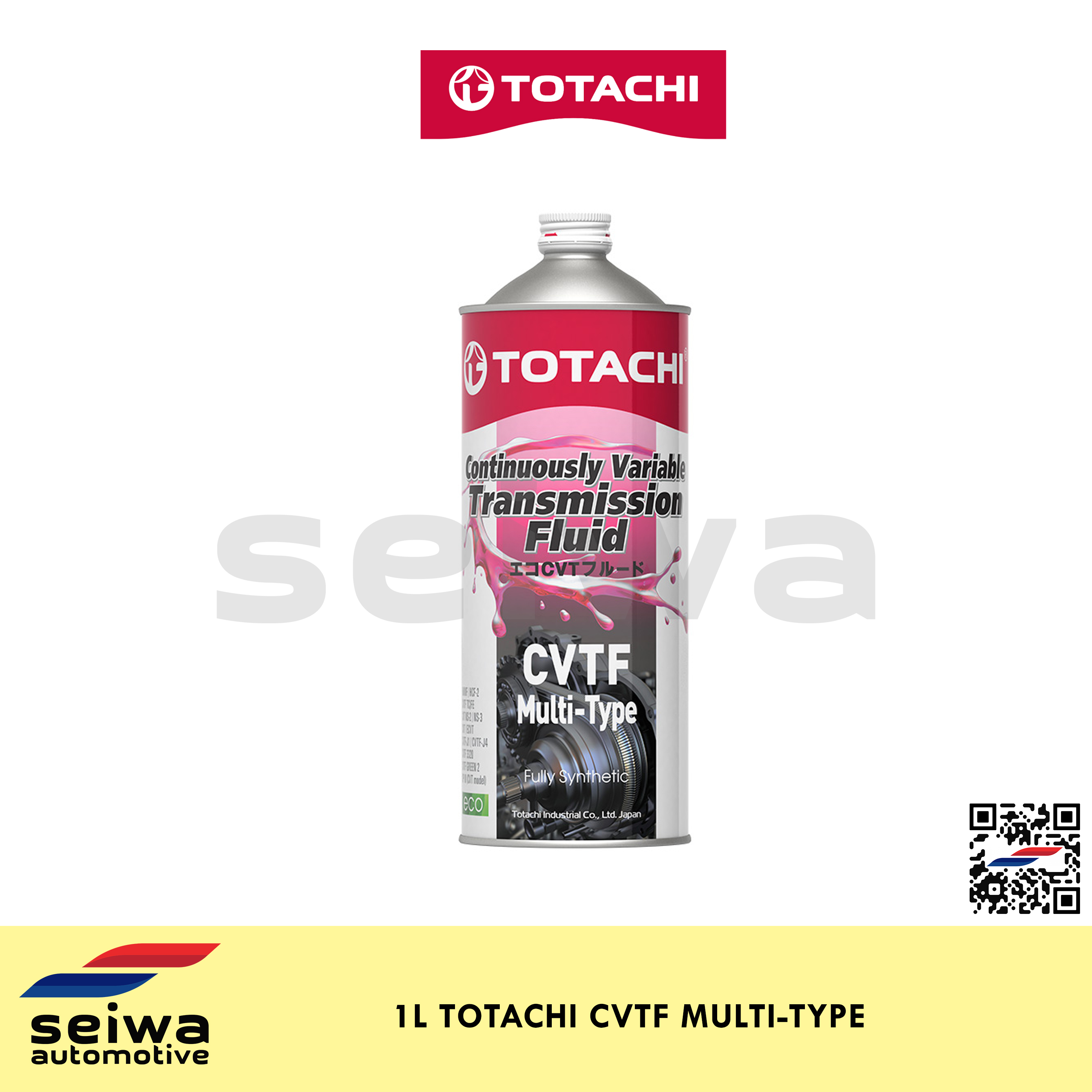 1 LITER] Totachi CVTF Multi-Type Subaru Xv 2013 Up 1 Liter Made In