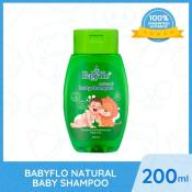 Babyflo Baby Shampoo Green Natural 200ml