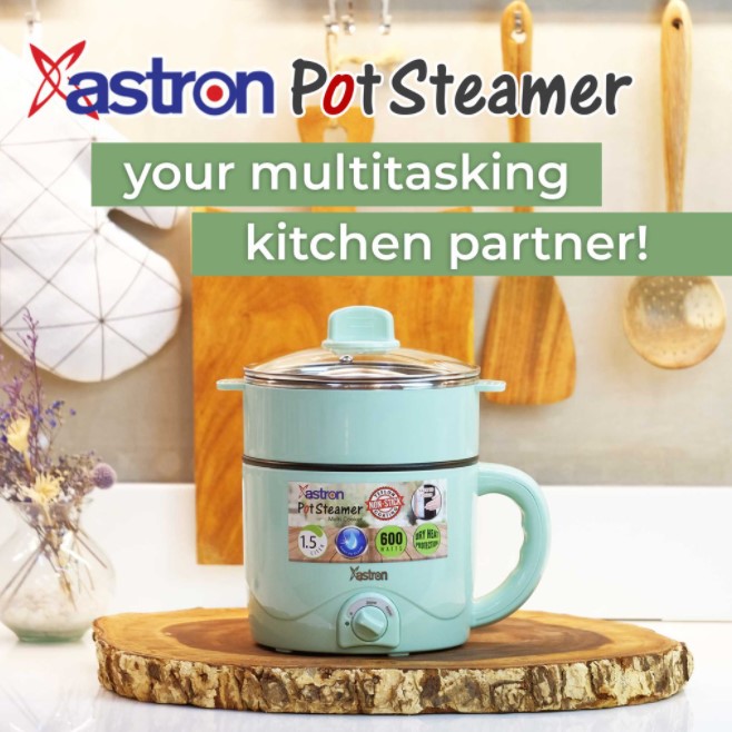 ASTRON Original Hot Pot Steamer and Multi Cooker Water Heater