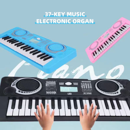 37-Key Kids Electronic Keyboard Piano - High Quality Musical Toy