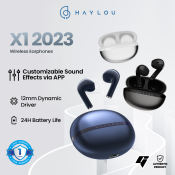Haylou X1 2023 True Wireless Earphones: Long Battery, Low Latency