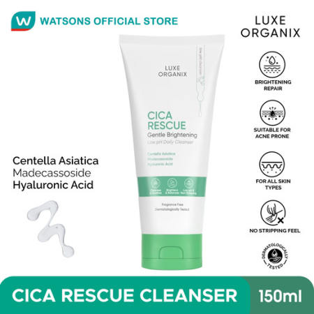 Luxe Organix Cica Rescue Cleansers 150g