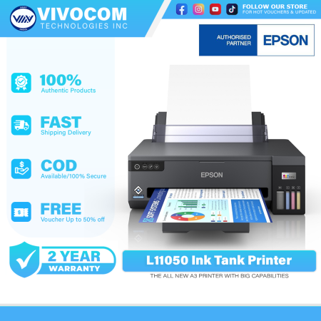 Epson EcoTank L11050 A3 Printer: Big Capabilities, Compact Design