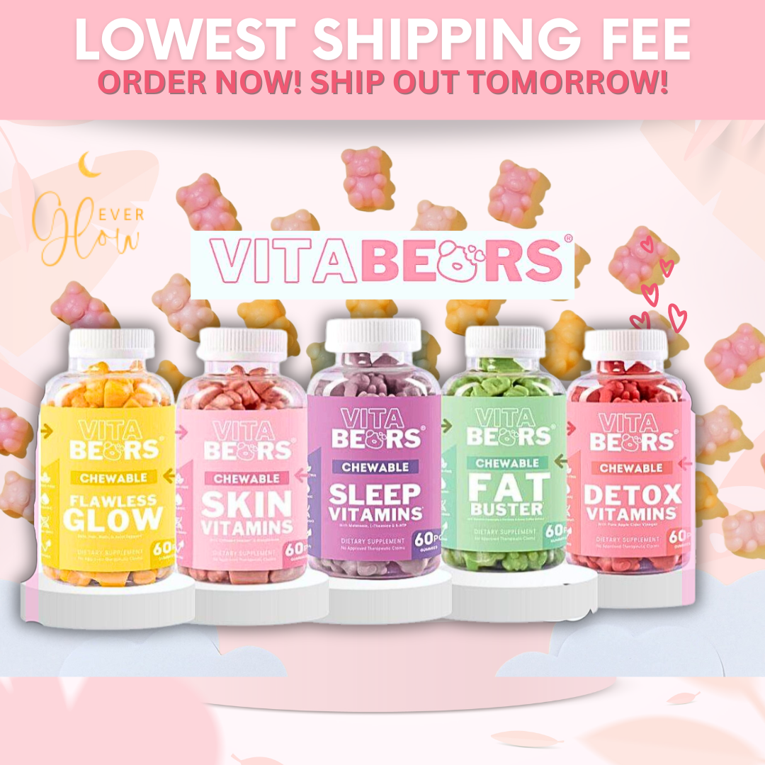 EG ONHAND VitaBears (Vita Bears) Skin Vitamins 60 Gummies (Healthy