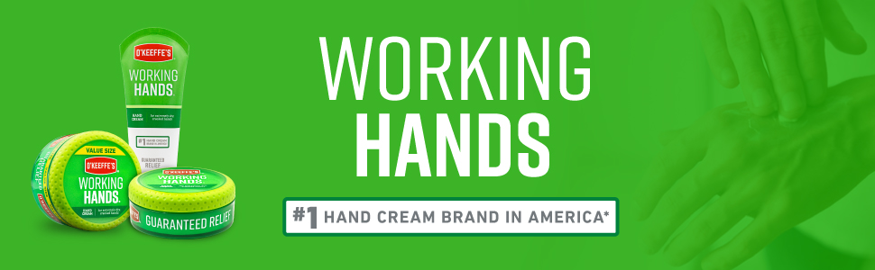 O'Keeffe's Working Hands Hand Cream Value Size, 6.8 oz., Jar