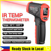HABOTEST Infrared Digital Thermometer Gun - Industrial Non-Contact Temperature Scanner