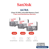 SanDisk Ultra microSDXC Memory Cards - Various Sizes