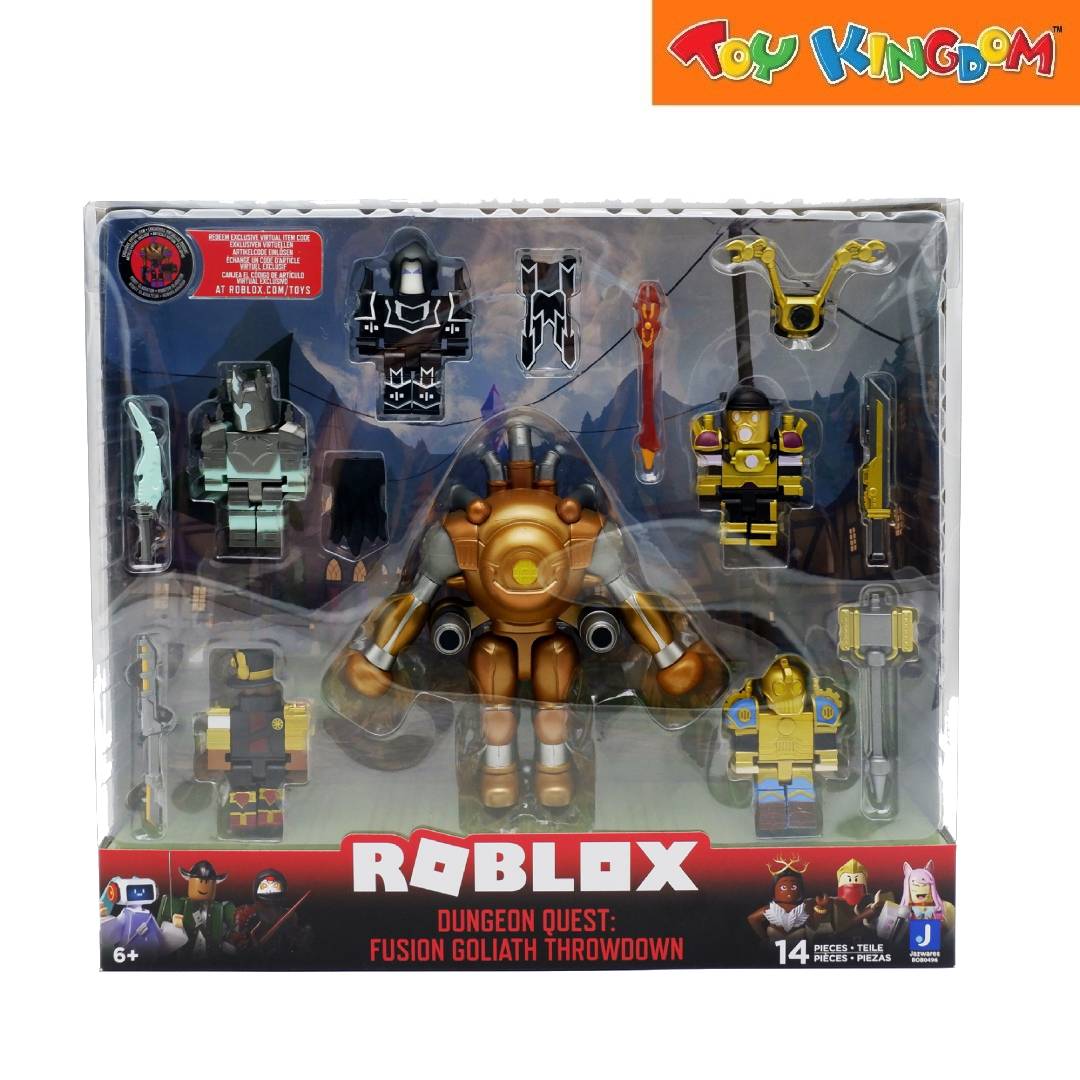 Roblox Mix & Match Dominus Dudes 3-Inch Figure 4-Pack Set 