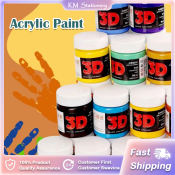Waterproof Acrylic Paint Set for Nail Art and Painting