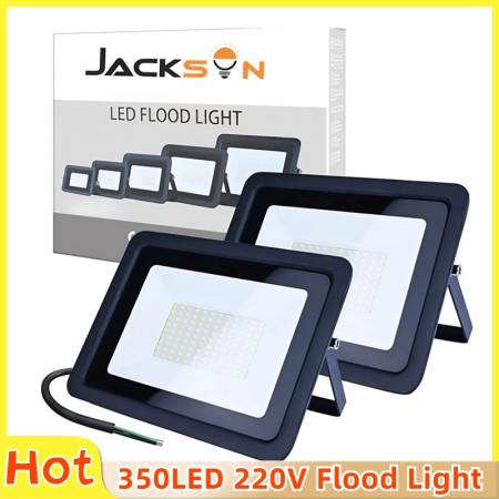 Flood Light 220V 10W 20W 30W 50W 100W 200W 300W Outdoor Street Lamp Waterproof 6500K 3000K IP66 350LED