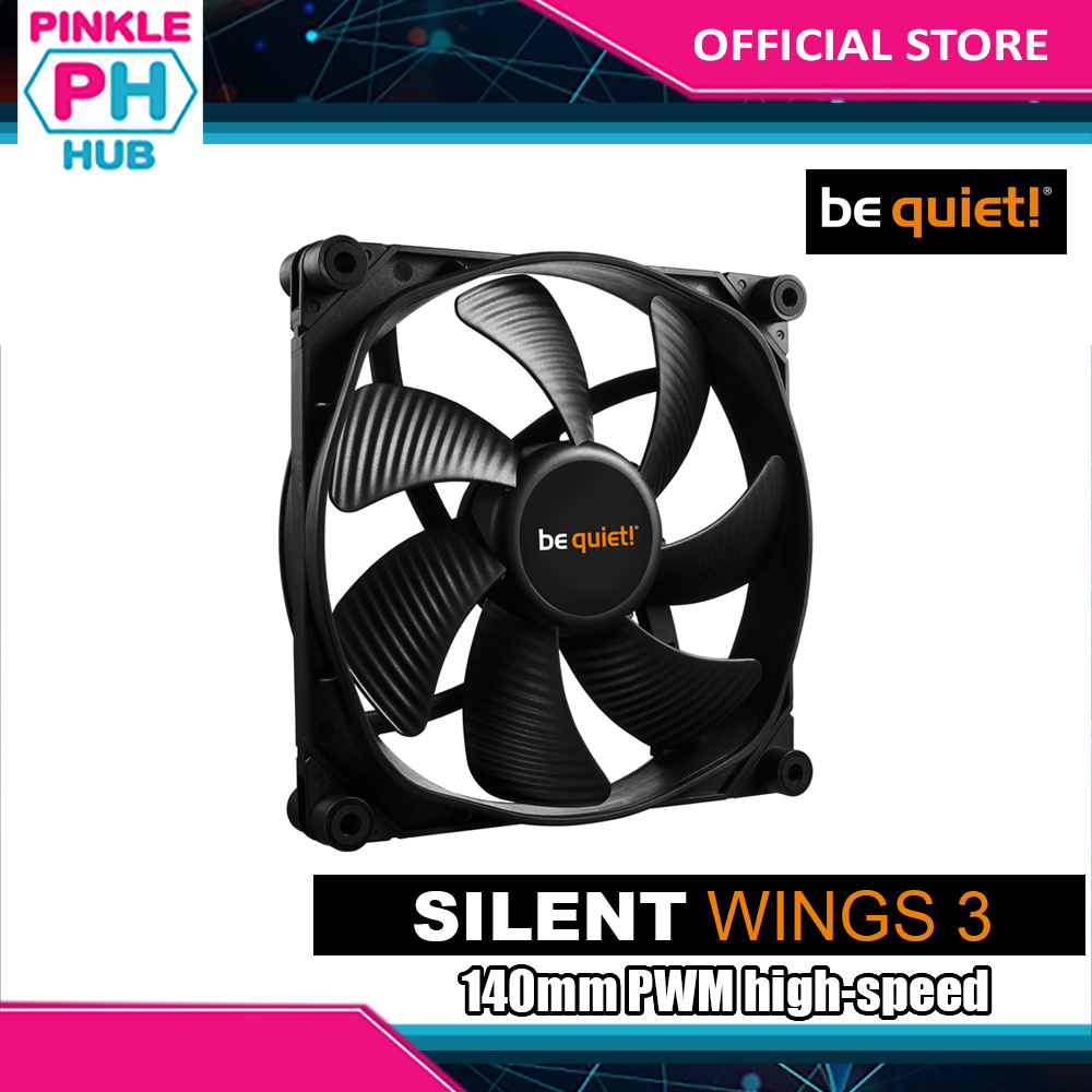 bequiet Be Quiet BL067 Silent Wings 3 Pwm Case Fan 14Cm Black Very Silent 