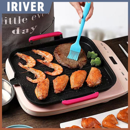 iRIVER Non-Stick BBQ Grill Pan - Aluminum Alloy Cooking Pan