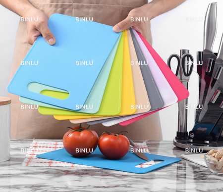 BINLU Non-Slip Mini Chopping Board for Fruits, Vegetables, Meat