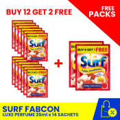 SURF Fabric Conditioner Luxe Perfume Sachets with Hangers