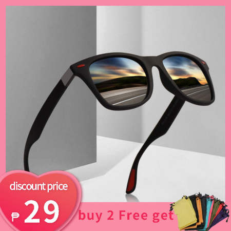 Roman Holiday Polarized Square Sunglasses for Men and Women