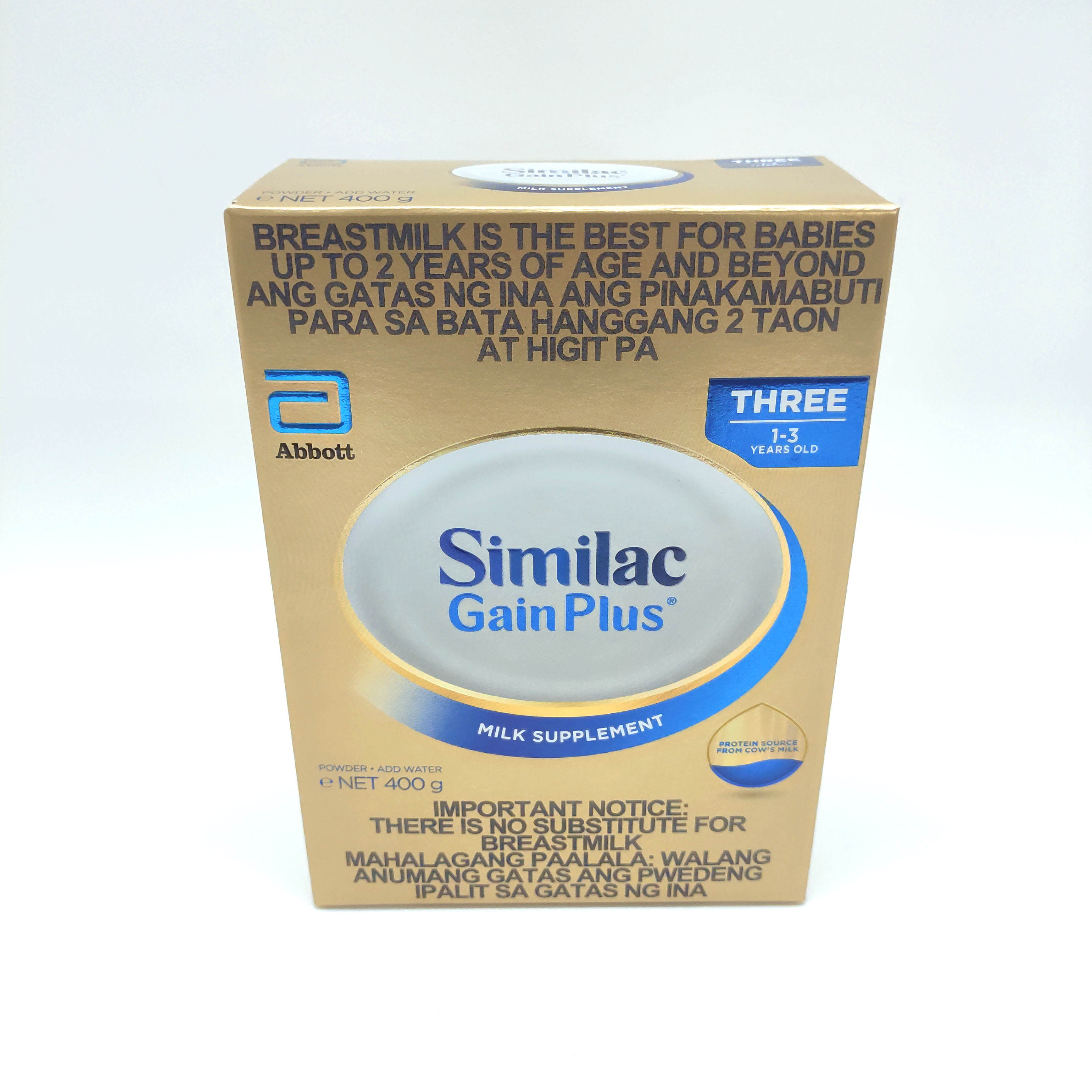 Similac Gain Plus Hmo 400G(1-3Yo) | Lazada Ph