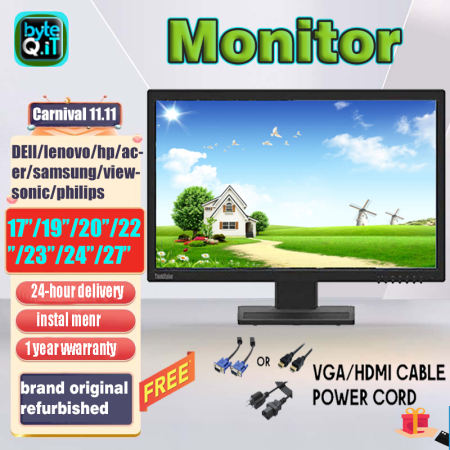 HD 1080p Gaming Monitor - 17" to 27" - HDMI/VGA