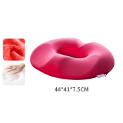 Memory Foam Donut Orthopedic Hemmorhoid Seat Cushion – Pink