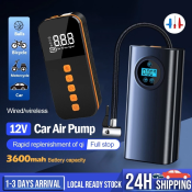 Portable Digital Tire Inflator Pump - Wired/Wireless Air Compressor