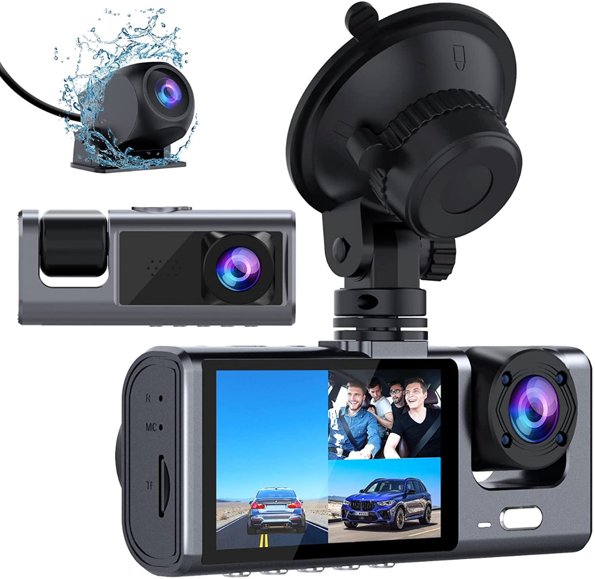 Coxpal A9D Dual Dash Cam Review (2K, HD, Cabin Camera, GPS, WIFI App, Night  Vision & Park Monitor) 