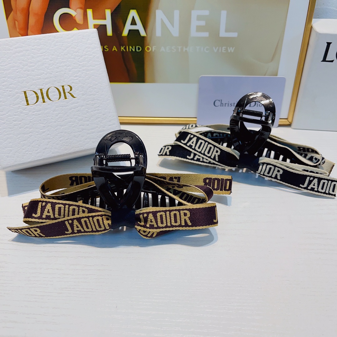 Cloth hair accessory Dior Black in Cloth  26932514