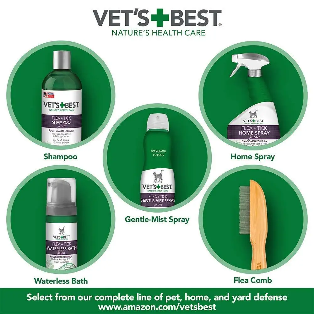 vet's best flea and tick home spray for cats