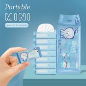 Mini Multipurpose Baby Wipes, Travel Size, Anti-Bacterial 