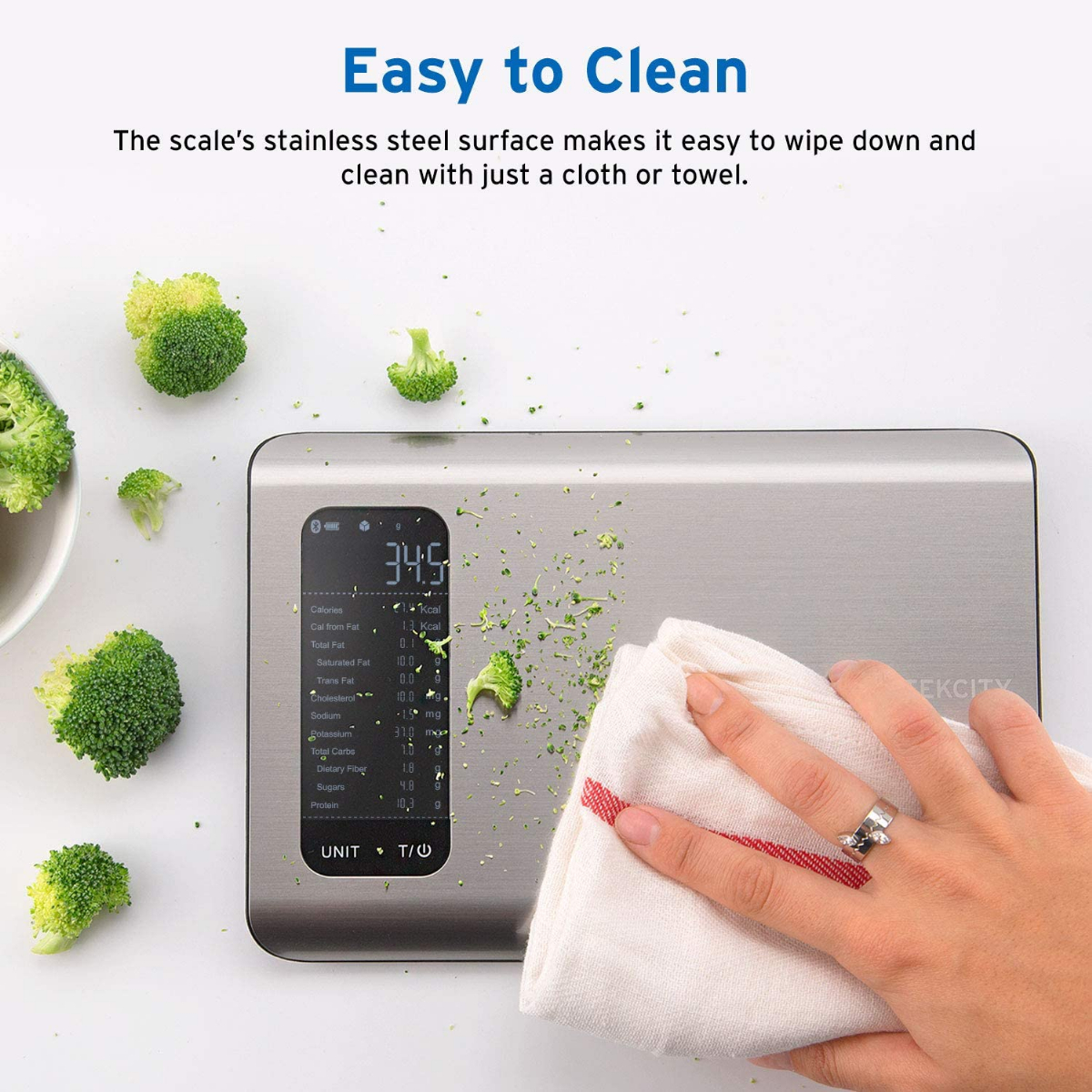 Etekcity Digital Kitchen Weighing Scale, Digital Grams and Ounces for  Weight Loss, Baking, Cooking, Keto and Meal Prep