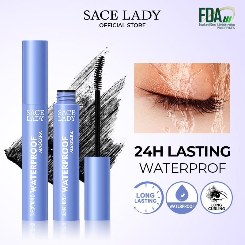 Discount on Sace Lady  shoes - SKU: Sace Lady Mascara Waterproof  Curling Long-Lasting Mascara Sweat Resistant Thick Eye Makeup Cosmetic